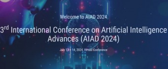 3rd International Conference on Artificial Intelligence Advances (AIAD 2024)