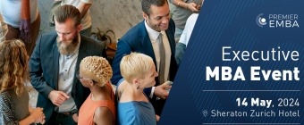 Executive MBA event in Zurich