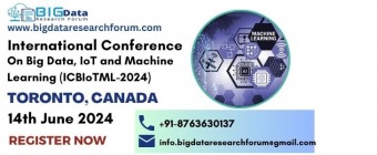 International Conference on Big Data, IoT and Machine Learning (ICBIoTML-2024)