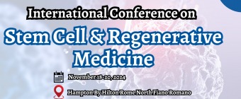 INTERNATIONAL CONFERENCE ON STEM CELL & REGENERATIVE MEDICINE
