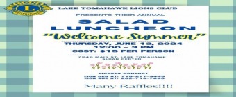 Lake Tomahawk Lions Club Salad Luncheon