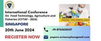International Conference on Food Technology, Agriculture and Fisheries
