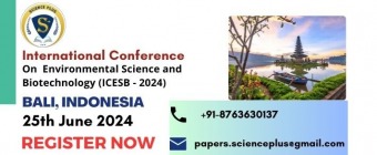 International Conference on Environmental Science and Biotechnology (ICESB - 2024)