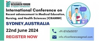 nternational Conference on Recent Advancement in Medical Education, Nursing, and Health Sciences 