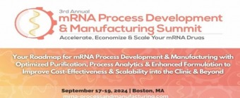 3rd mRNA Process Development and Manufacturing Summit