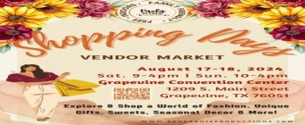 Shopping Days Vendor Market