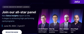 Webinar: 4 Stages of Card Program Maturity with Datos, CBA, and Zeta