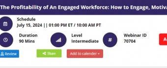 The Magic of Engagement - The Profitability of An Engaged Workforce: How to Engage, Motivate and Inspire