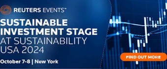 Investment stage at Reuters Events: Sustainability USA