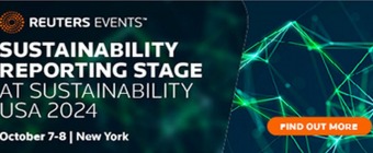 Reporting stage at Reuters Events: Sustainability USA