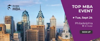 Access MBA in-person event on September 24th in Philadelphia