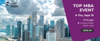Access MBA in-person event on September 19th in Chicago