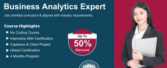 Business analytics online certification in Riyadh