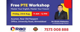 Free PTE Workshop - Rao Consultants