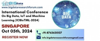 International Conference on Big Data, IoT and Machine Learning (ICBIoTML-2024)