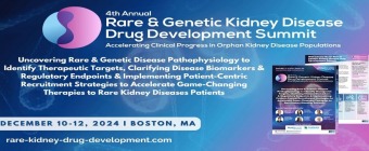 4th Rare and Genetic Kidney Disease Drug Development Summit