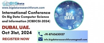 International Conference on Big Data Computer Science and Information (ICBDCSI-2024)