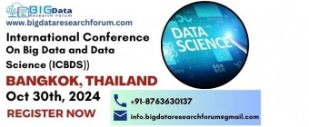 International Conference on Big Data and Data Science (ICBDS)