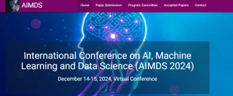International Conference on AI, Machine Learning and Data Science (AIMDS 2024)