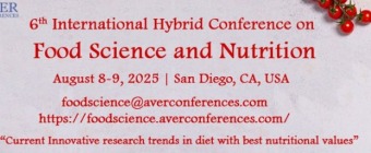 6th International Conference on Food Science and Nutrition