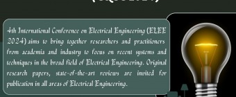4th International Conference on Electrical Engineering (ELEE 2024)