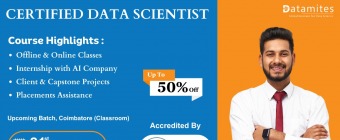 Data Scientist Offline Course in Coimbatore