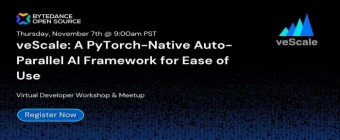 veScale - A PyTorch-Native Auto-Parallel AI Framework Workshop