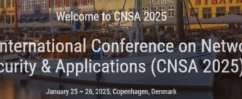 18th International Conference on Network Security & Applications (CNSA 2025)