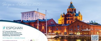 57th Annual Meeting of the European Society for Paediatric Gastroenterology, Hepatology and Nutrition