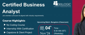 Business Analyst Classroom Training In Bangalore