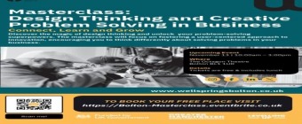 Free Business Masterclass: Design Thinking and Creative Problem Solving in Business
