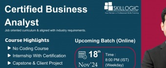 Certified Business Analyst Online Training In Chennai