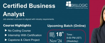 Certified Business Analyst Online Training In Ahmedabad