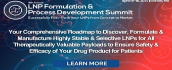 4th Annual LNP Formulation and Process Development Summit