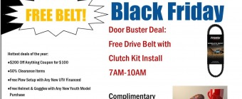 Side by Side Fury's Black Friday Extravaganza 2024
