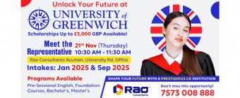 University of Greenwich Spot Assessment - Rao Consultants