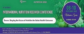 8th Edition of International Nutrition Research Conference