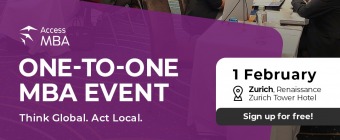 Secure your spot at the Access MBA One-to-One event in Zurich on 1 February! 