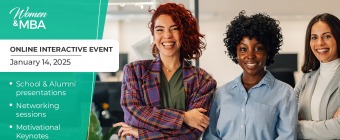 Women & MBA Online LIVE Event January 14