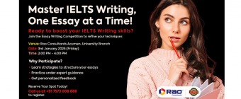 Master IELTS Writing: Essay Competition