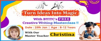 BYITC's Free Creative Writing Masterclass