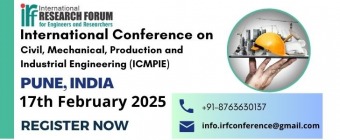 International Conference on Civil, Mechanical, Production and Industrial Engineering (ICMPIE)