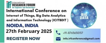 International Conference on Internet of Things, Big Data Analytics and Information Technology (ICITBDIT )