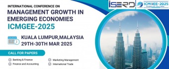 International Conference on Management Growth in Emerging Economies (ICMGEE-2025) 