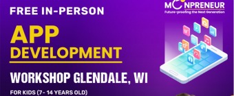 Free App Development Workshop in Glendale, WI by Moonpreneur