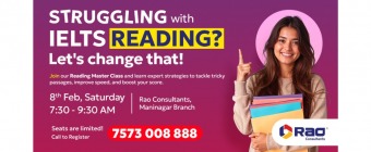 IELTS Reading Masterclass - Rao Consultants
