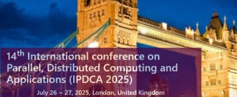 14th International conference on Parallel, Distributed Computing and Applications (IPDCA 2025)