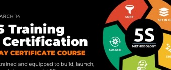 Lean 5S Certificate Training - 1 Day Workshop (Nanaimo)