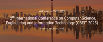 12th International Conference on Computer Science, Engineering and Information Technology (CSEIT 2025)
