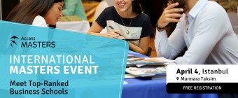 IT’S TIME TO FIND YOUR DREAM GRADUATE SCHOOL AT AN EXCLUSIVE MASTERS ISTANBUL EVENT